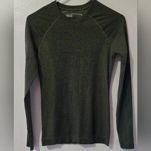 FIGS x Team USA Salta Seamless Longsleeve Top Sz XS Moss